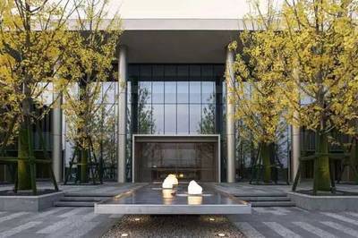 騰升案例鑒賞 | 精工筑境，詩意棲居 永威上和郡售樓部室內外精裝工程實景解析